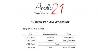1. Apollo21 Open ProAm Workshop