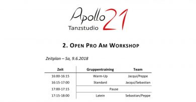 2. Apollo21 Open ProAm Workshop